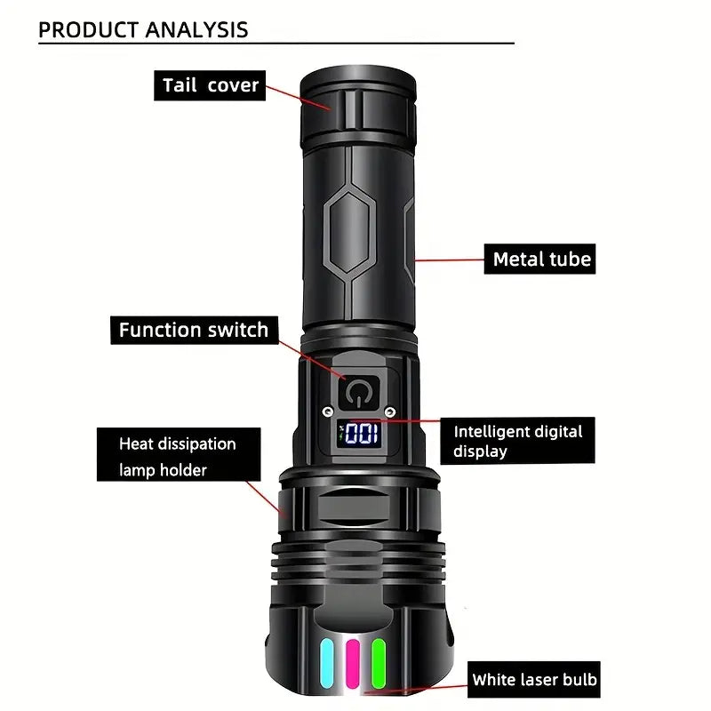 LED Rechargeable Flashlight