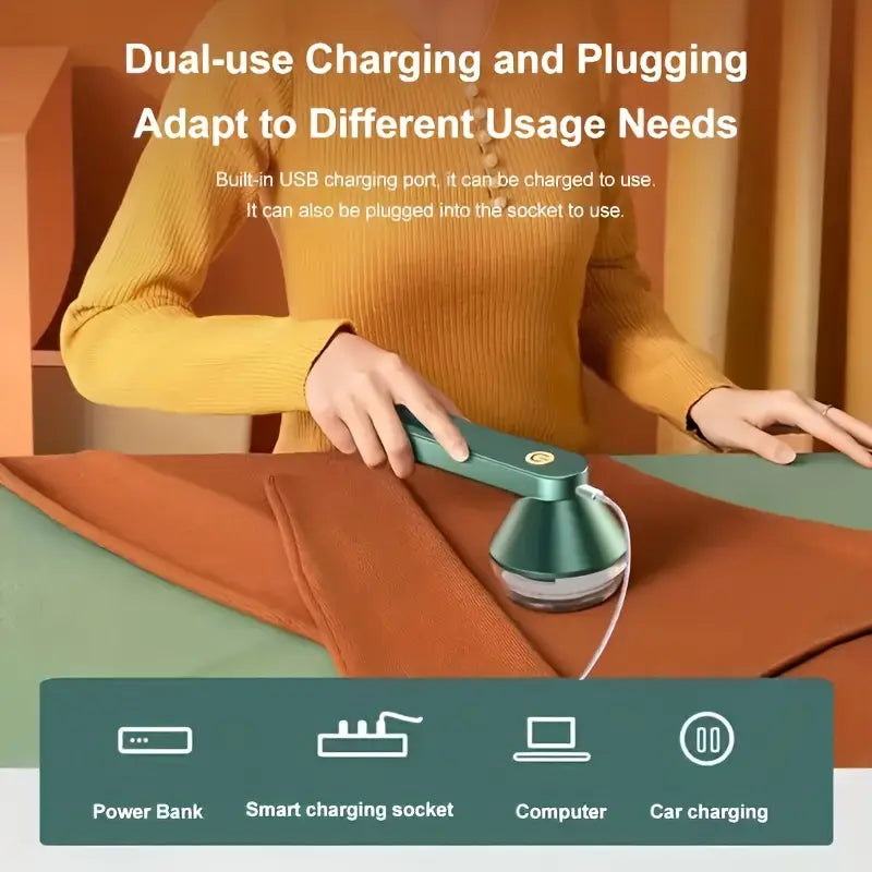 Electric lint remover