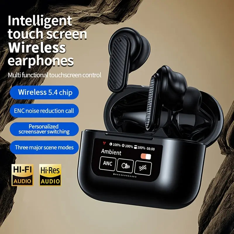 Touch Screen Smart Wireless Earbuds