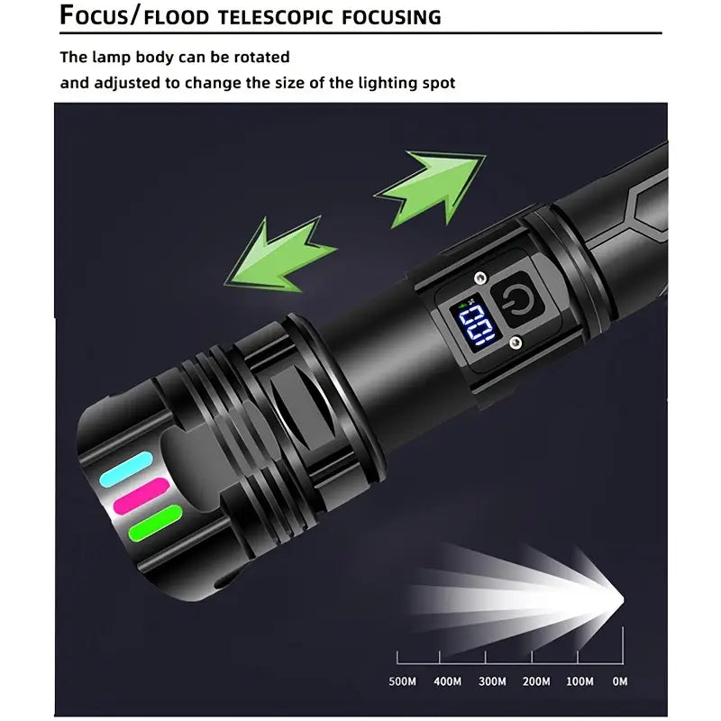 LED Rechargeable Flashlight